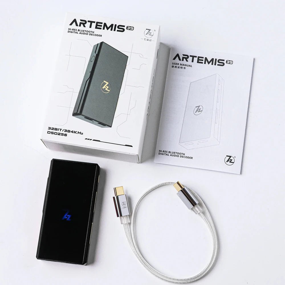 7HZ Artemis39 HI - RES Bluetooth Digital Audio Decoder ES9039Q2M DAC - The HiFi Cat