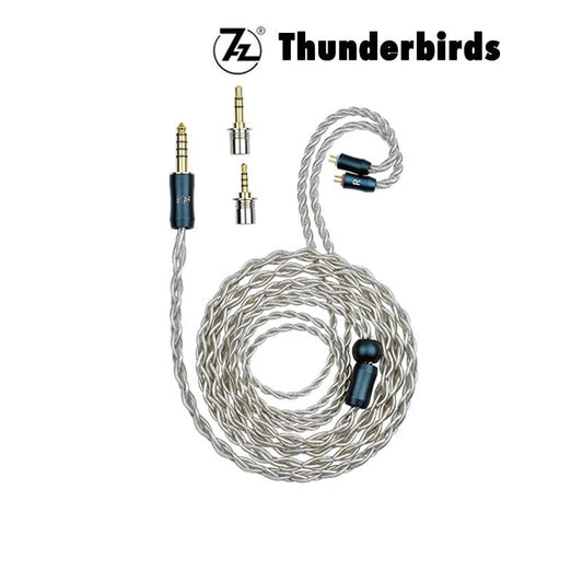 7HZ Thunderbirds Earphone Wire 3 in 1 Plug/0.78 Upgrade Cable - The HiFi Cat