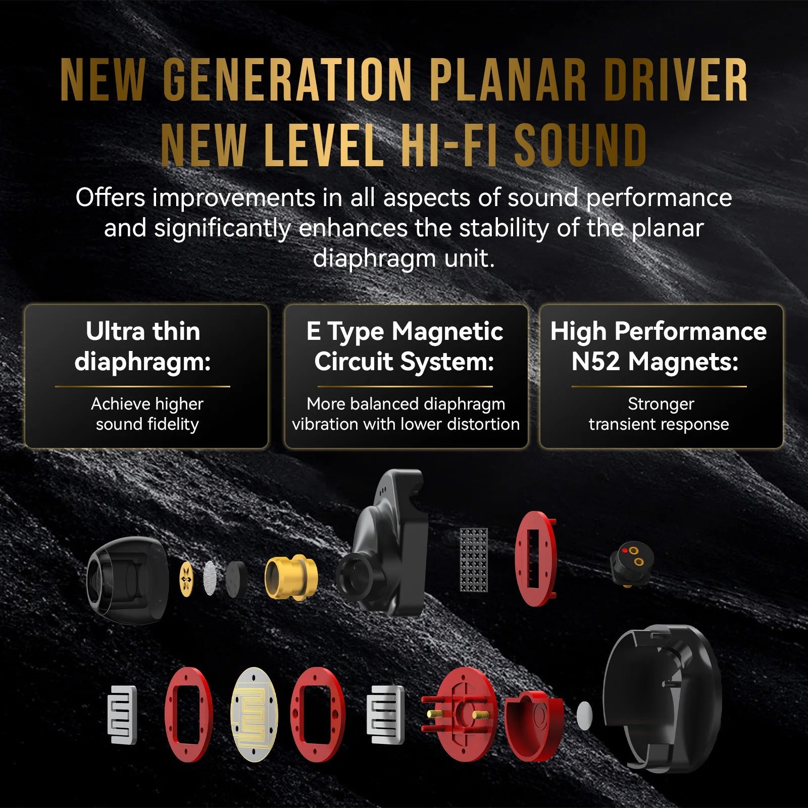 7Hz Timeless II Upgraded 14.5mm Planar Magnetic Driver IEM – The 7Hz Timeless II Upgraded 14.5mm Planar Magnetic Driver IEM – The