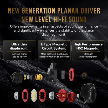 7Hz Timeless II Upgraded 14.5mm Planar Magnetic Driver IEM - The HiFi Cat