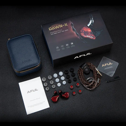 AFUL DAWN-X 1DD+8BA+4EST+1BC Drivers In-Ear Earphones Quad-Brid Flagship IEMs