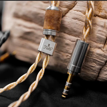 XoneAudio SOL Mark II Sol God II Monocrystalline Copper Silver Plated Mixed Headphone Upgrade cable
