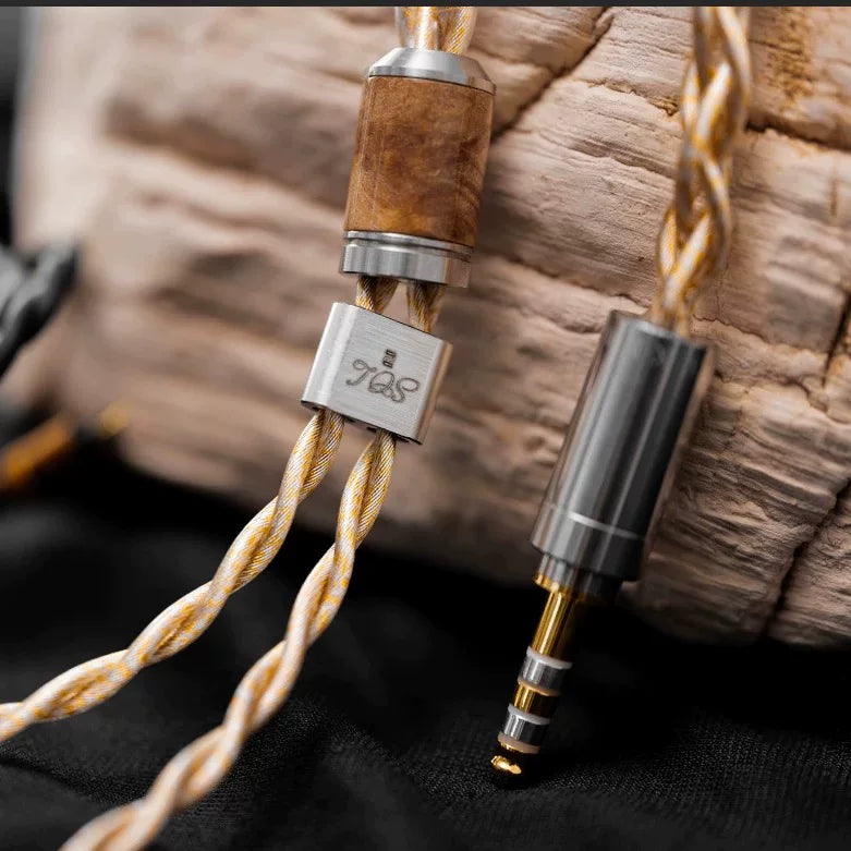 XoneAudio SOL Mark II Sol God II Monocrystalline Copper Silver Plated Mixed Headphone Upgrade cable