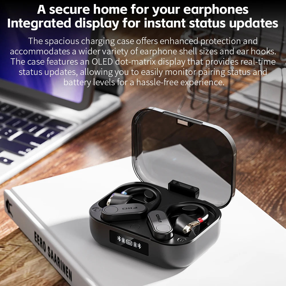 FiiO LINK TWS UTWS17 True Wireless Bluetooth 6.0 Ear Hook Amplifier