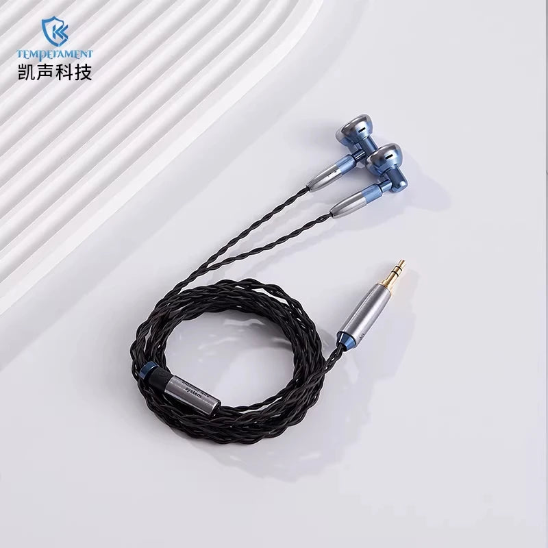 Temperament DM7S 137 Reference-Grade Flat-Head Earbuds