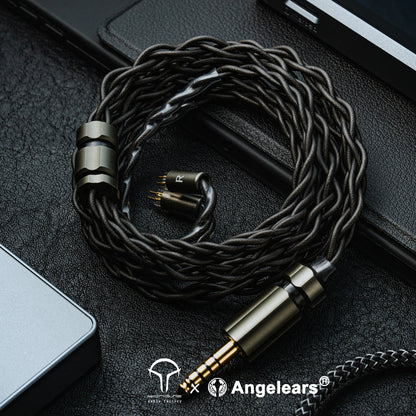 Angelears × YONGSE Fujin Flagship IEM Cable | Furukawa Silver-Gold Alloy + Palladium-Plated + OCC