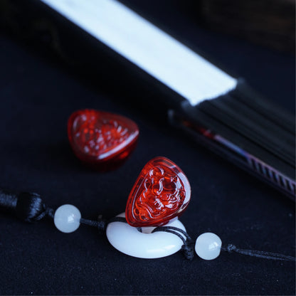 TANGZU WANER SG 2 Red Lion Edition 10mm PET Single Dynamic In-Ear Earphones