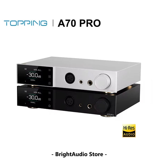 Topping A70 Pro Fully Balanced Headphone Amplifier & Preamp | T'ang-Ku-la Module | 17000mW