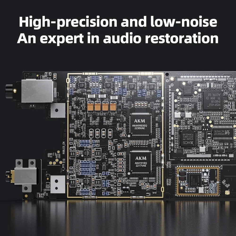 FiiO Q15 MQA Hi-Res Audio HIFI Headphone Amplifier Music Player Decoder AK4191 + AK4499EX - The HiFi Cat