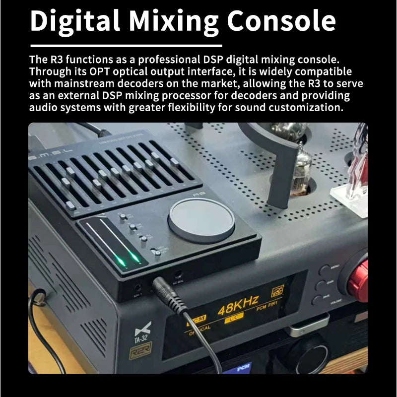SMSL R3 Gaming DAC & Headphone Amplifier with USB