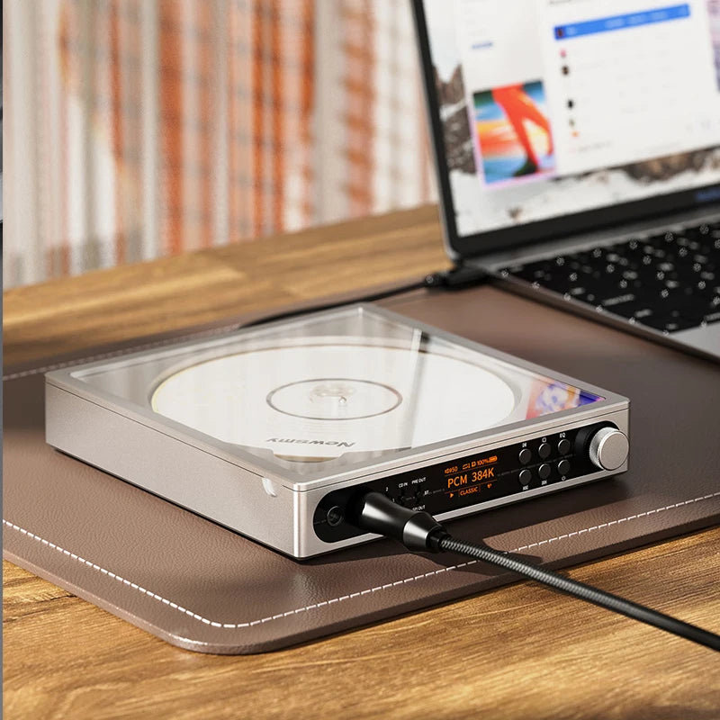 FiiO DM15 AKM Version Portable Stereo CD Player Dual AKM AK4493S DAC chips supports Track Ripping Bluetooth aptX