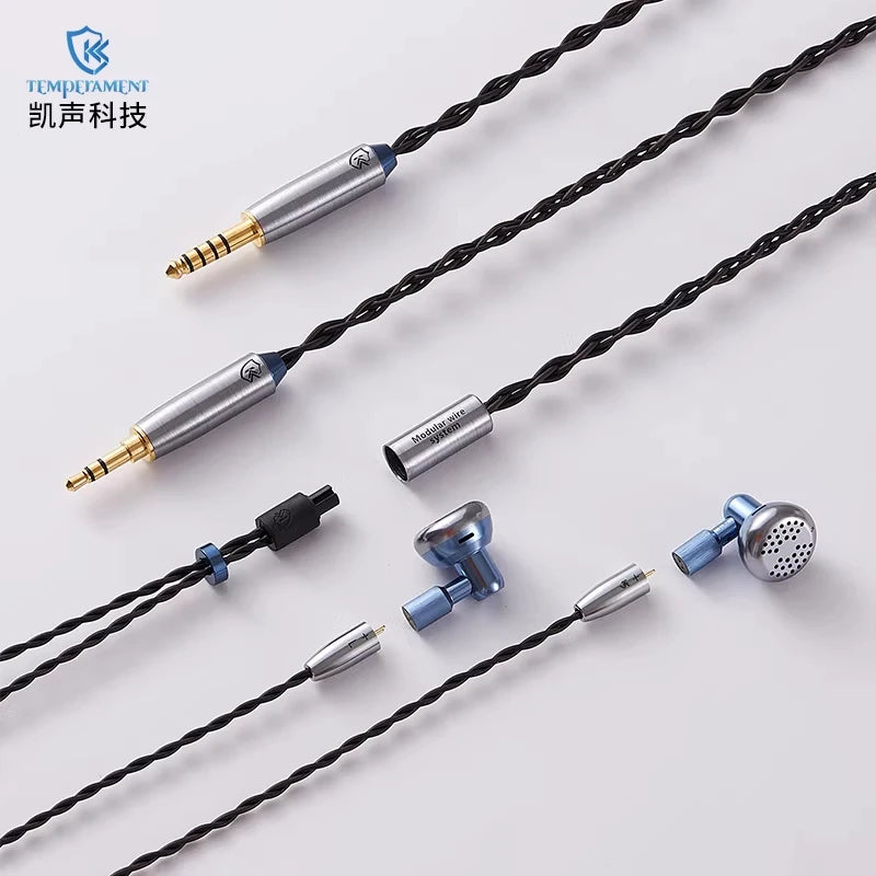 Temperament DM7S 137 Reference-Grade Flat-Head Earbuds