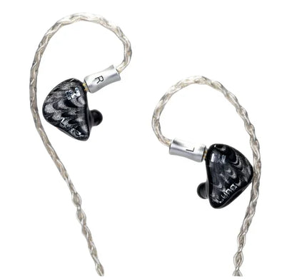 INTUAURA Balance HIFI Wired In-ear Earphone Ultra-Wideband Dynamic Driver with Silver-Plated 0.78 mm Dual-Pin Detachable Cable