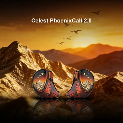 Celest PhoenixCall 2.0 2DD + 2BA + 2FPD Hybrid In-Ear Monitors