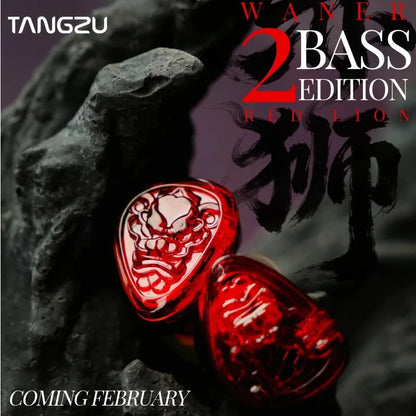 TANGZU WANER SG 2 Red Lion Edition 10mm PET Single Dynamic In-Ear Earphones