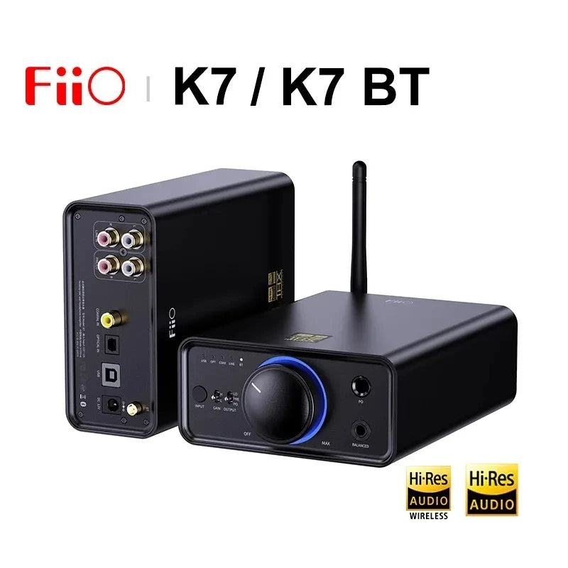 FiiO K7/K7 BT AK4493S*2  HiFi Desktop DAC Headphone Amplifier - The HiFi Cat