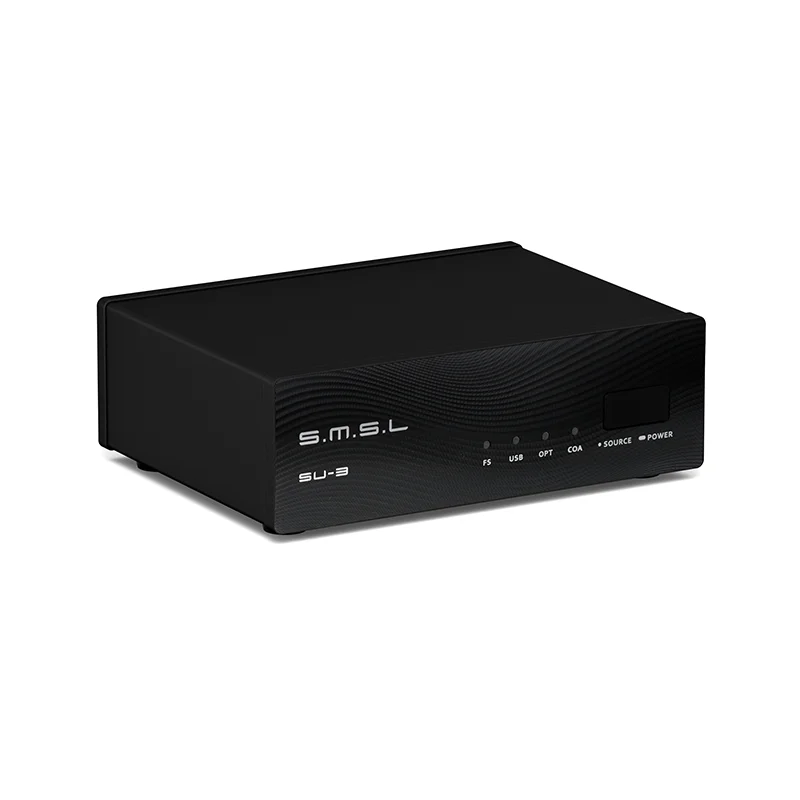 SMSL SU-3 USB DAC with AK4496, 32-Band PEQ and DSD512