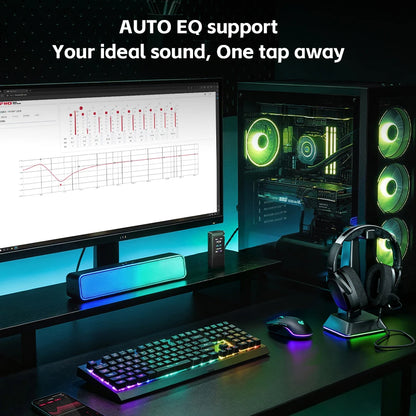 FiiO QX11 DAC & Headphone Amplifier | Dual ES9069Q | HiFi & Gaming Modes