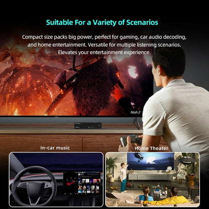 SMSL PS200 PRO MQA/MQA-CD Decoder ES9039Q2M Support up to PCM 32Bit/768kHz DSD512