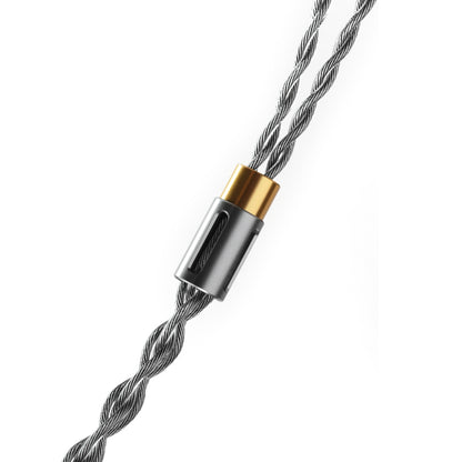 ddHiFi BC130A (Air Nyx) Silver Earphone Upgrade Cable with Shielding Layer - The HiFi Cat