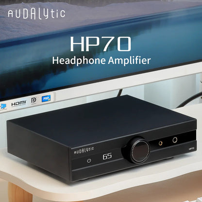 Gustard/Audalytic HP70 Fully Balanced Discrete Headphone Amplifier LME49720 Double op-amp 4.4mm Balance 6.35mm Single-ended