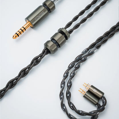 Angelears × YONGSE Fujin Flagship IEM Cable | Furukawa Silver-Gold Alloy + Palladium-Plated + OCC
