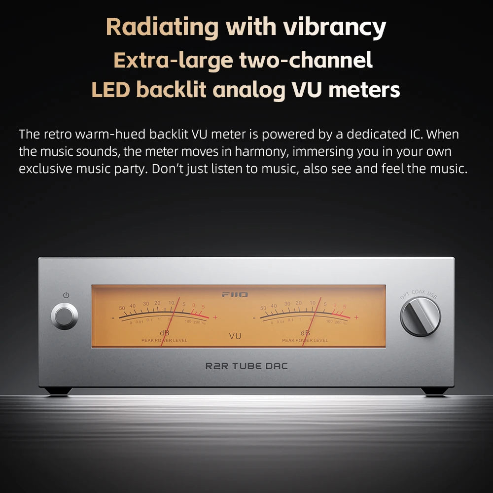 FiiO WARMER R2R Fully Balanced JJ E88CC Tube DAC/Amp