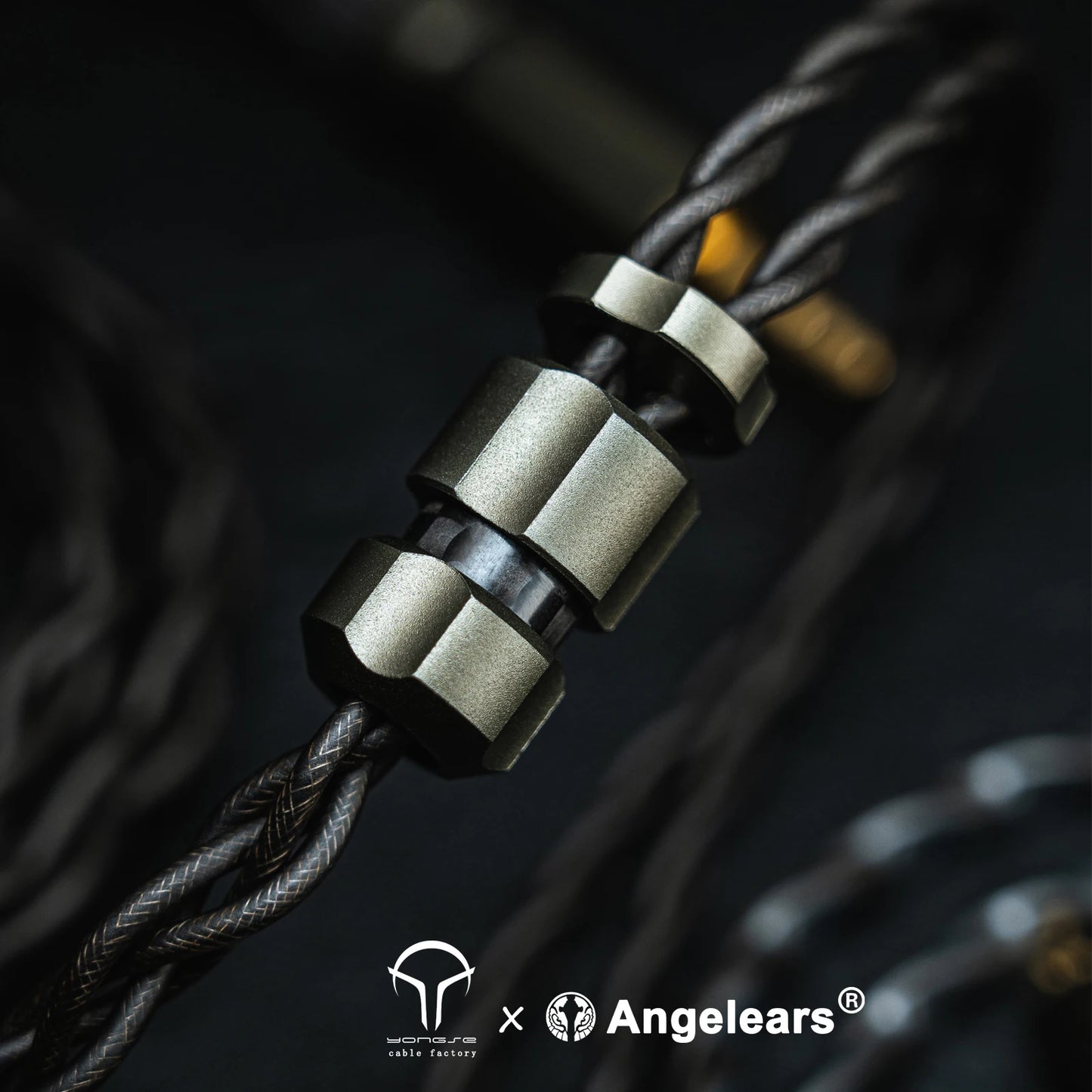Angelears × YONGSE Fujin Flagship IEM Cable | Furukawa Silver-Gold Alloy + Palladium-Plated + OCC