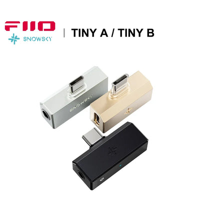 FiiO Snowsky TINY USB DAC AMP Adapter Headphone Amplifier 3.5/4.4mm