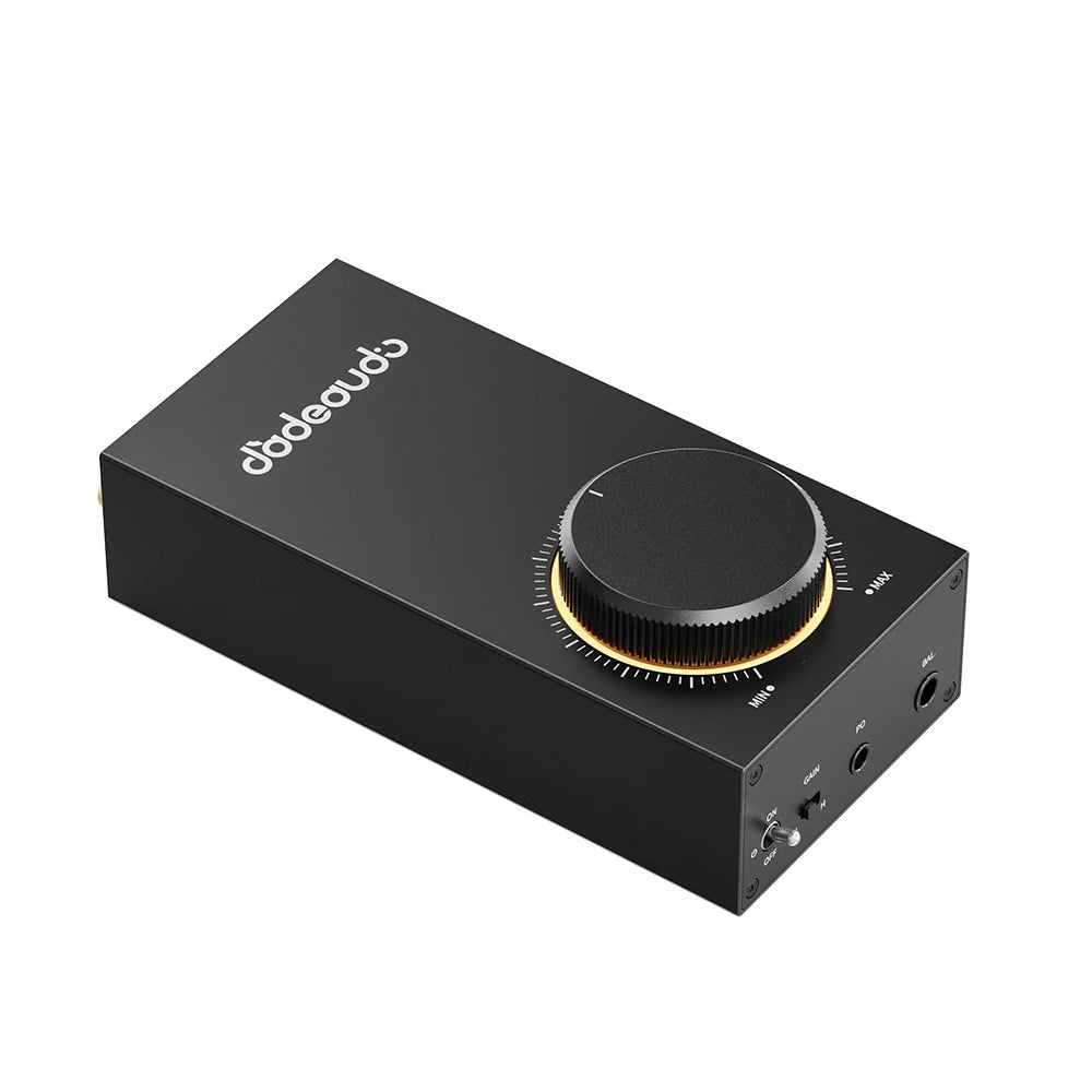 FiiO GIGAS1 Desktop Headphone Amplifier — Class AB Discrete Transistor