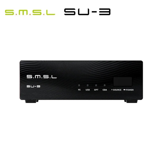 SMSL SU-3 USB DAC with AK4496, 32-Band PEQ and DSD512