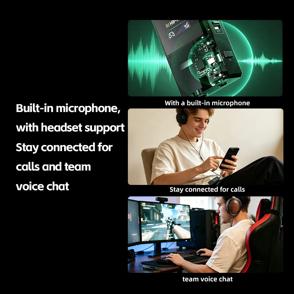 FiiO QX11 DAC & Headphone Amplifier | Dual ES9069Q | HiFi & Gaming Modes