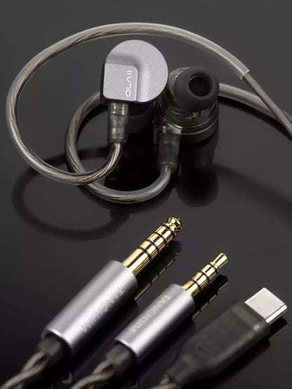 TANCHJIM OLA II Coaxial Hybrid IEM (1DD+1BA) | DMT5 Dynamic + PURE-Hi BA, 8-Band PEQ DSP