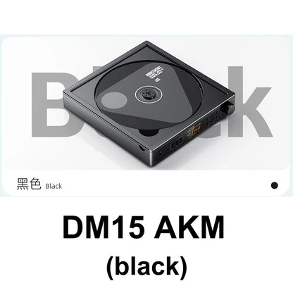 FiiO DM15 AKM Version Portable Stereo CD Player Dual AKM AK4493S DAC chips supports Track Ripping Bluetooth aptX