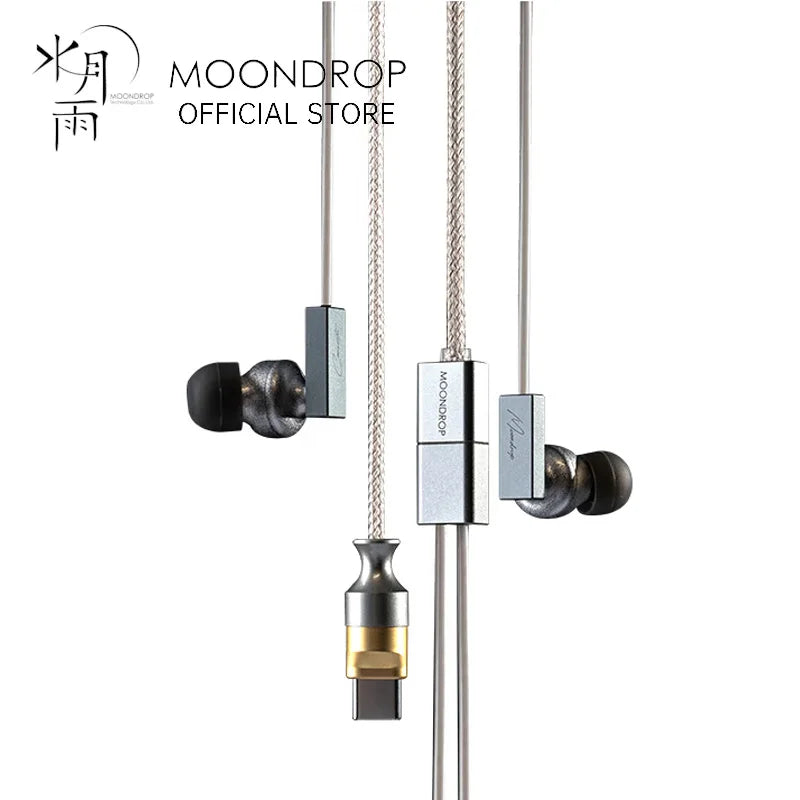 MOONDROP CONCERTO In-ear headphones xMEMS Planar USB-C Hi-Fi IEM