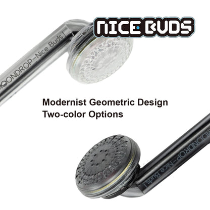 MOONDROP Nice Buds 15.4mm Dynamic Driver Flat-Headed Earphones