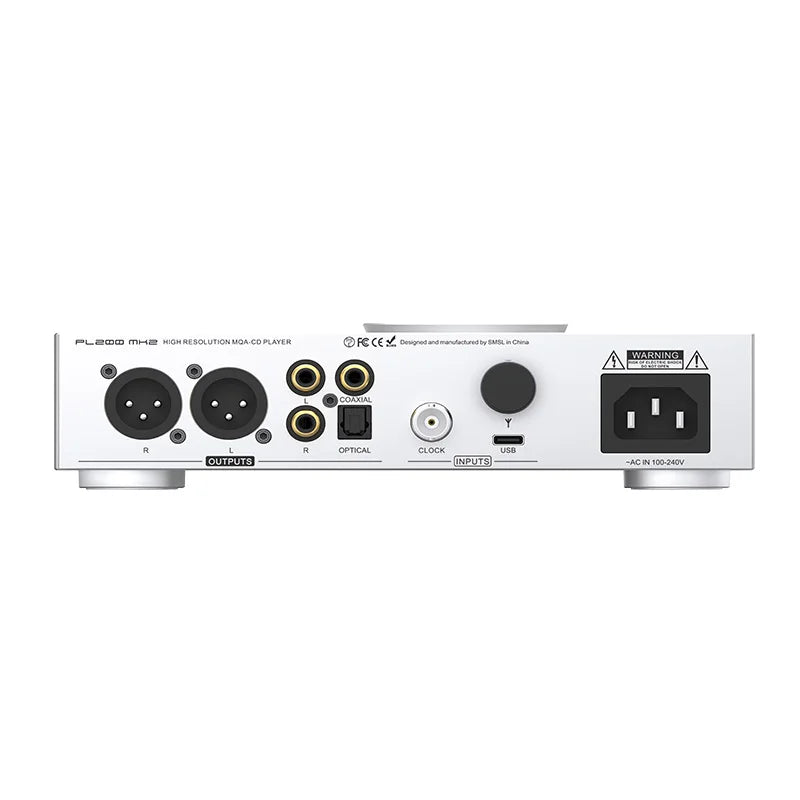 SMSL PL200 MKII All-in-One CD Player, DAC & Headphone Amplifier ES9039Q2MD