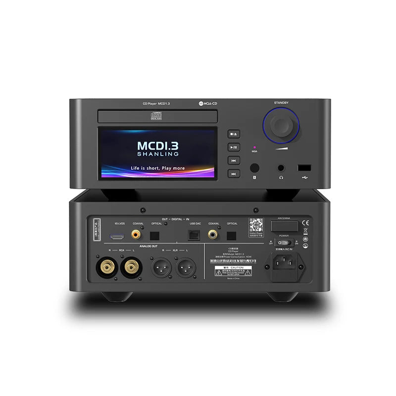 SHANLING MCD1.3 AK4191EQ+AK4499EX MQA-CD CD Player Media Center