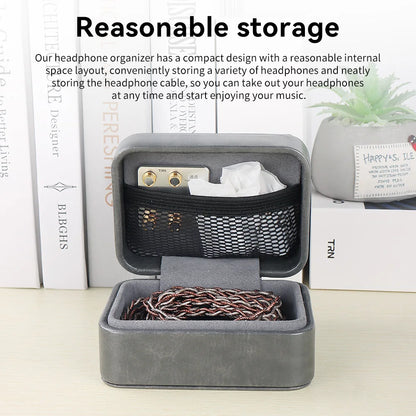 TRN Mag Earphones Case Portable Storage Case Earphone Accessories Box