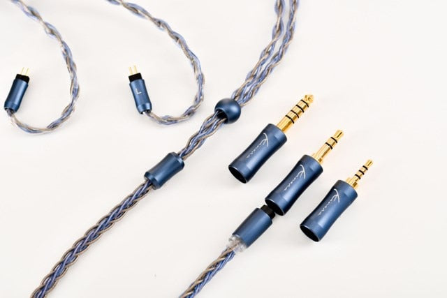 Kinera Ace 2.0 Modular Upgrade Earphone Cable (2.5mm + 3.5mm + 4.4mm) Replaceable Plug - The HiFi Cat