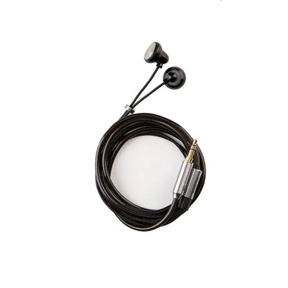 Temperament X6 In Ear Flat Head Plug Earphones 16mm Wired Headset - The HiFi Cat