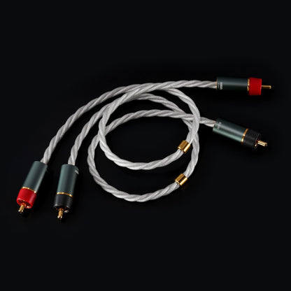 ddHiFi RC20A RCA Signal Cable with PCOCC Conductor for Connecting DACs - The HiFi Cat