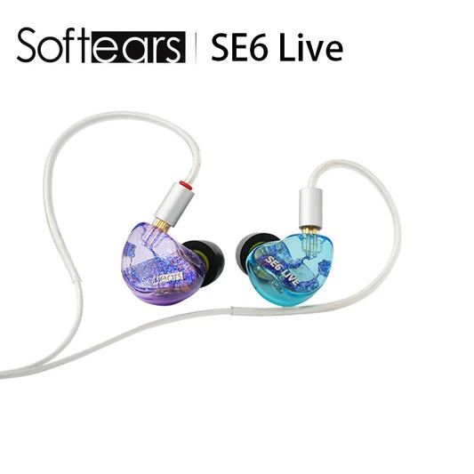 Softears SE6 Live Professional Stage In-Ear Monitor with 6 Balanced Armature Drivers