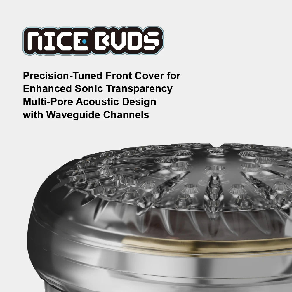 MOONDROP Nice Buds 15.4mm Dynamic Driver Flat-Headed Earphones