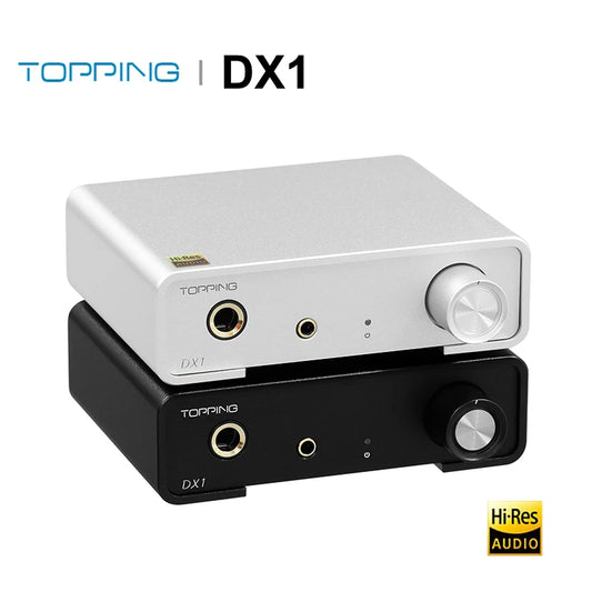 Topping DX1 Desktop DAC & Headphone Amplifier | AK4493S | DSD256 | PCM384