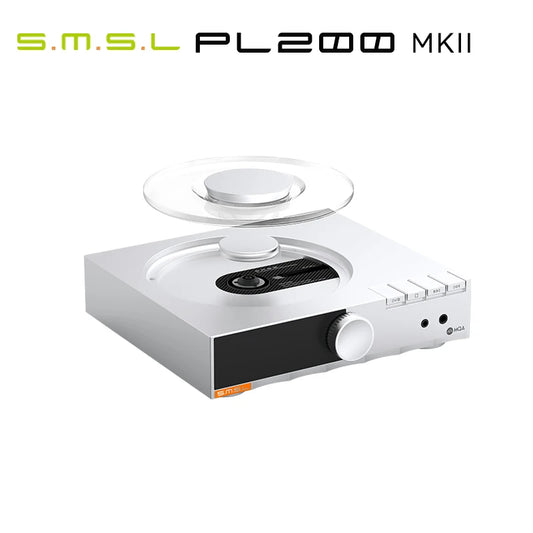 SMSL PL200 MKII All-in-One CD Player, DAC & Headphone Amplifier ES9039Q2MD
