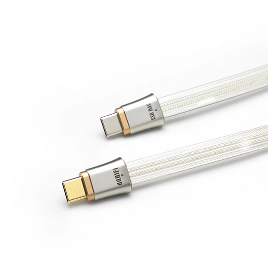 ddHiFi TC19CC (Comet) Flagship Pure Silver USB-C to USB-C OTG Digital Signal Cable