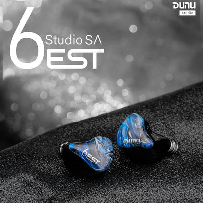 DUNU SA6 EST 6BA+2EST 8 Hybrid Drivers In-Ear Earphone