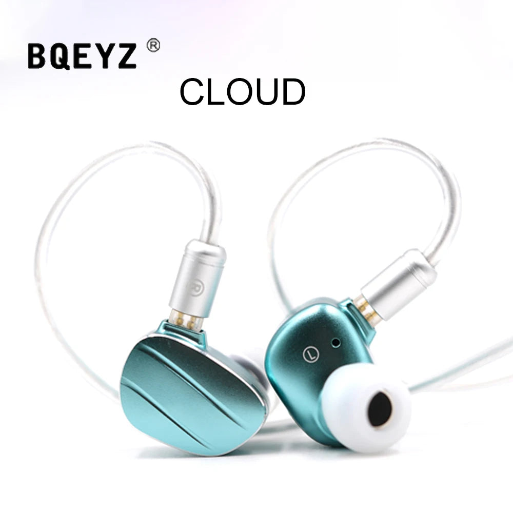 BQEYZ Cloud 10mm LCP Diaphragm Dynamic Driver +Passive Unit In-Ear Earphone