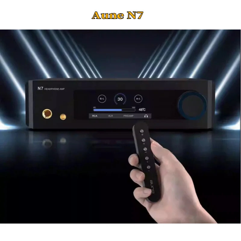 Aune N7 R2R front-end A-class balanced headphone amplifier